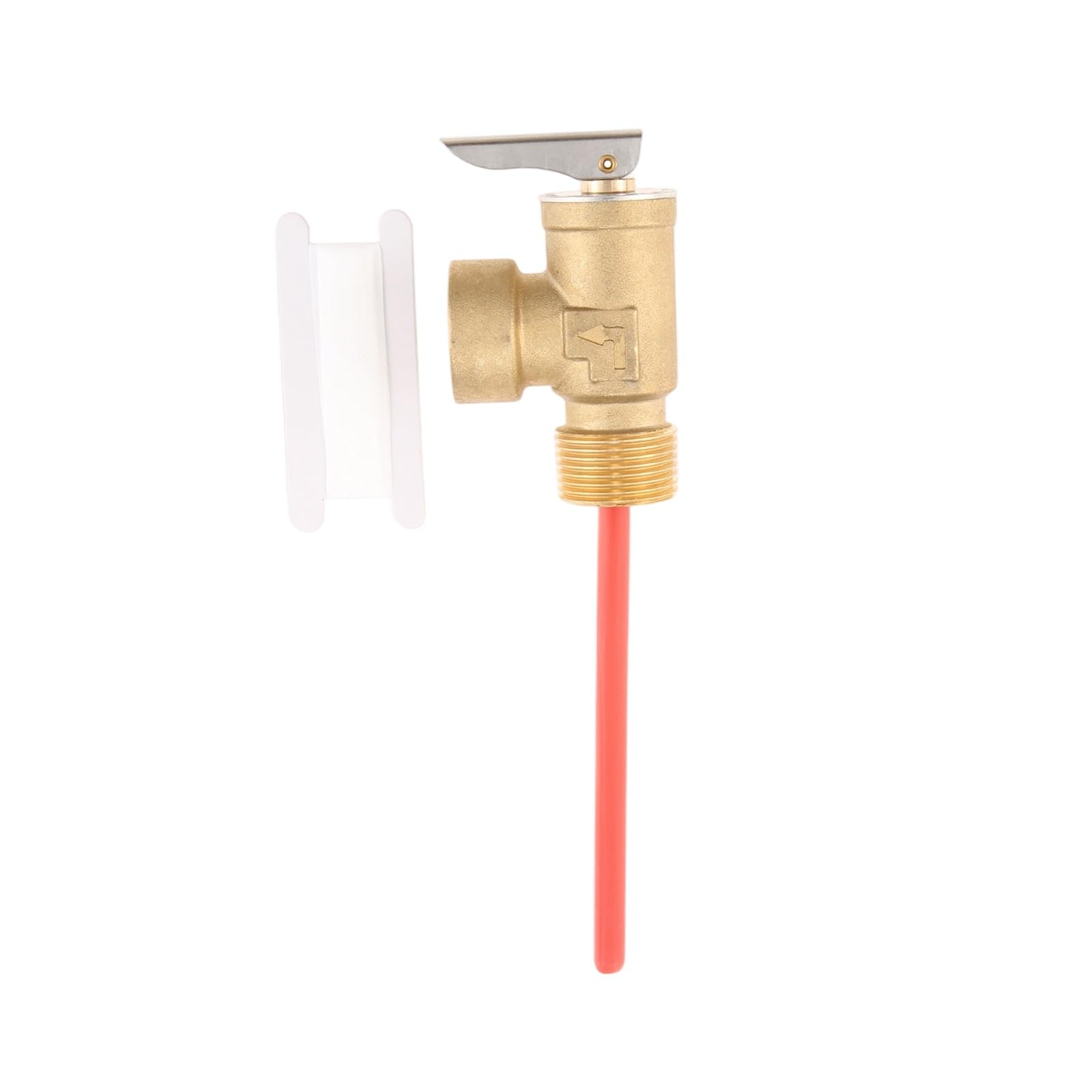 Zcdyghu Dn20 Brass Pressure Relief Npt 3/4Inch 1/2Inch Thread Electric Water Heater Temperature And Reducing Dn15(Dn20)