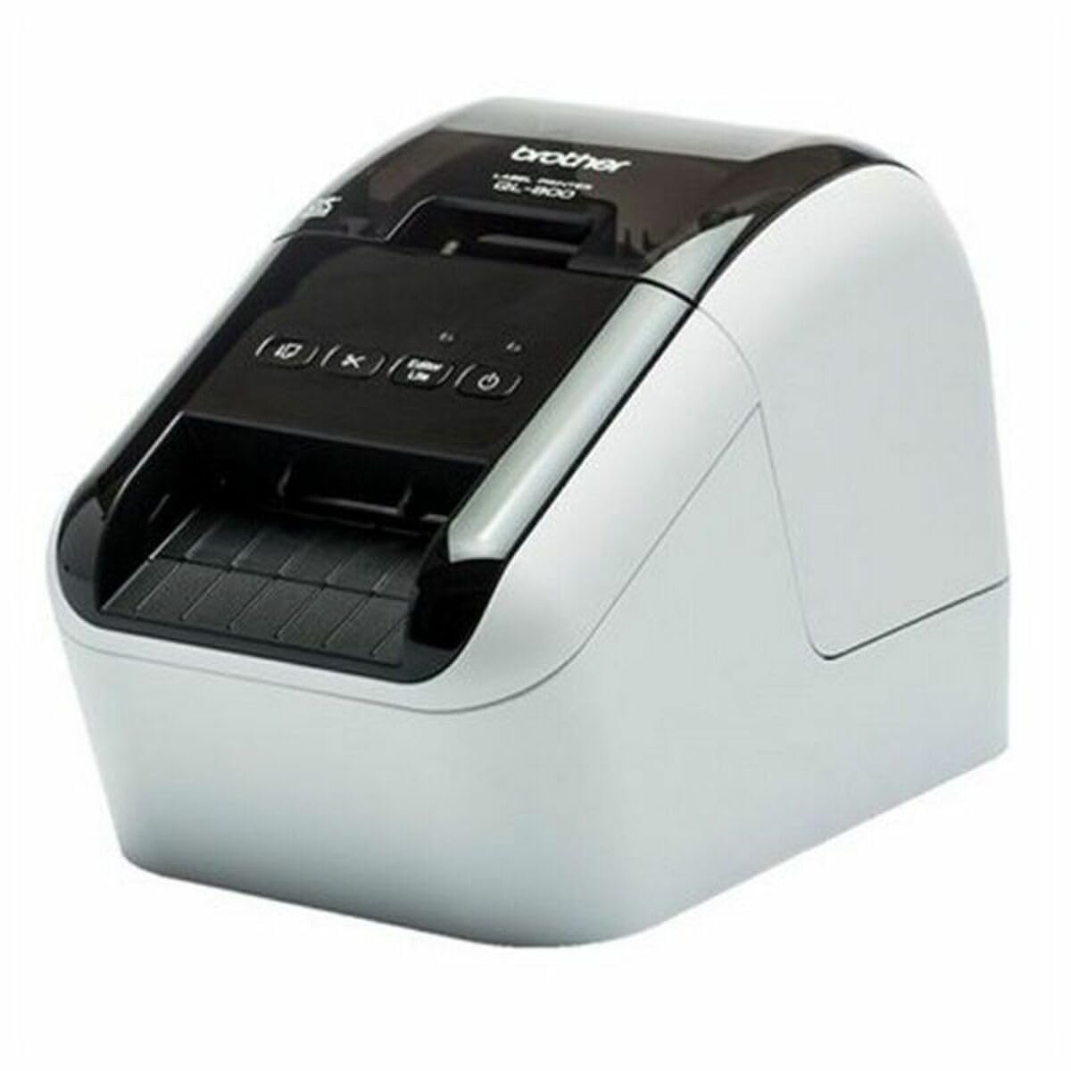 Brother QL800ZX1 Thermodrucker USB Grau Weiß/Schwarz Schwarz/Grau
