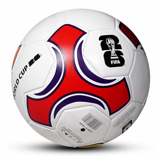 Image of Hamleys FIFA World Cup 2026 Official Licensed Merchandise | Size 5 Football | White