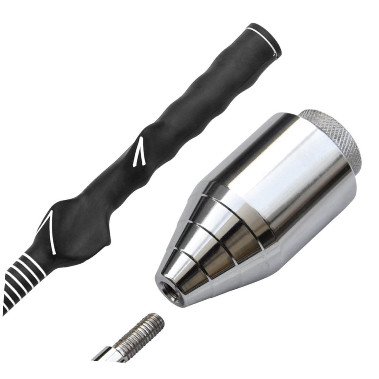 Toddmomy Swing Grip Trainer Weighted Golf Swing Aid for Warm Up Practice Grip Full Motion Feel for Indoor Training Beginner Friendly Golf Equipment