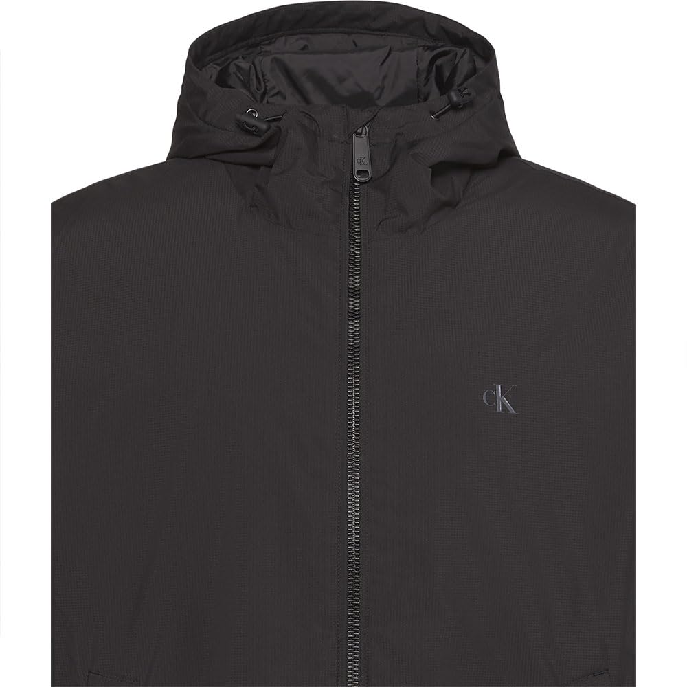Calvin Klein Ls Hooded Ripstop Harrington Jkt Lv04re516g Chaquetas Hombre
