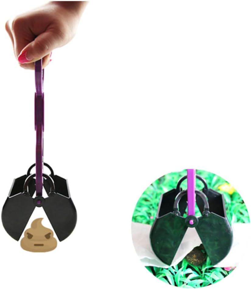 PET Poop Pickup Clip Scooper with Strong Clamping Control image 2