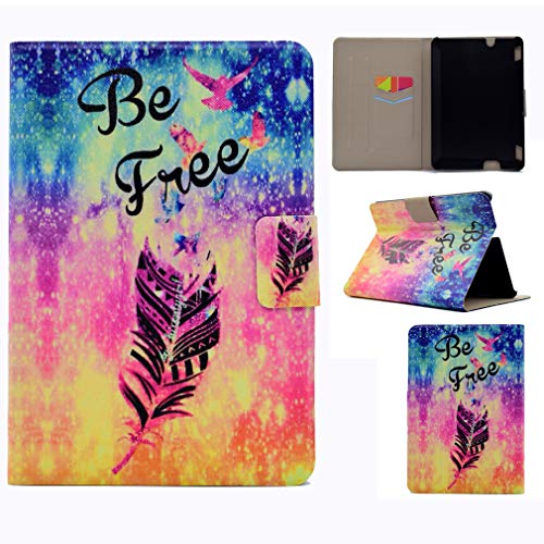 LMFULM® Case for Amazon Kindle Fire HDX 7 (3rd Generation 2013 Release Only) PU Hard Case Magnetic Leather Case Feather Pattern Wake/Sleep Function Stand Case for Kindle Fire HDX 7