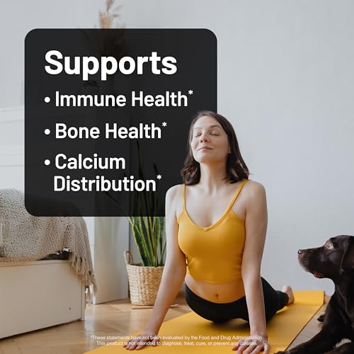 NatureWise Vegan Vitamin D3 + K2 Softgels - High Absorption Bone Support - Soy & Gluten Free - 30-Day Supply  
NatureWis