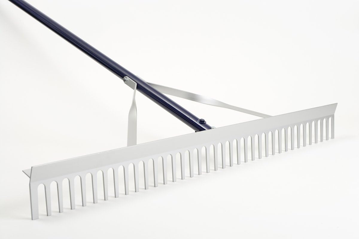 Track & field 24 inch pit rake. Baseball 24 inch infield rake. Softball 24 inch