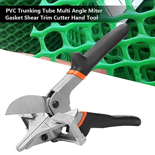 TOPINCN Cisaillement Multi-Angle Tube Trunking Mitre Joint Cisaille Garniture Cutter Outil À Main 0 ° - 135 ° Outil De Coupe Réglable