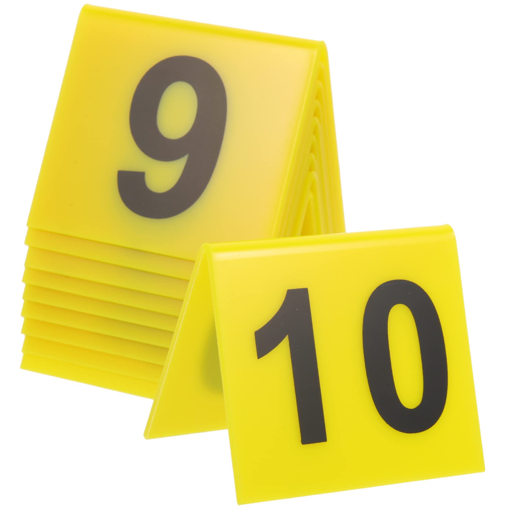 10Pièces Marqueurs Numériques Acrylique Réutilisables pour Restaurants Numéros de Table pour Événements Jeux et Fournitures de Fête Marqueurs de Table Pratiques