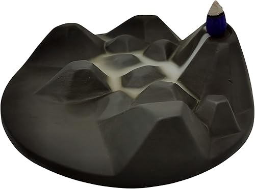 Miniatura 8 de Inscents Valley - Quemador de incienso de cerámica con diseño de reflujo, adorno para decoración del hogar, decoración de aromaterapia para spa,