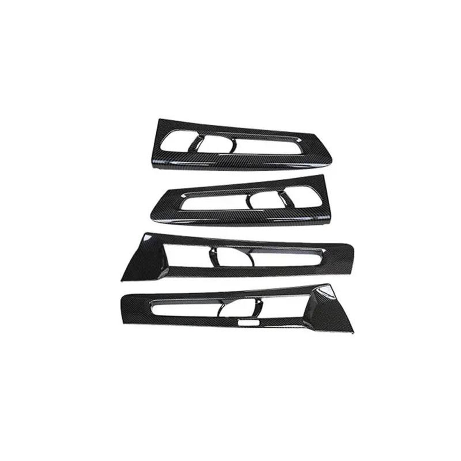 for Volvo XC40 C40 EX40 Door Decoration Car Accessories Stickers OOPUHKSY(Carbon Fiber Pattern)