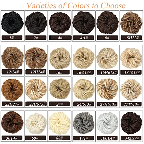 Chignon Extension Facile per Capelli Marrone scuro...