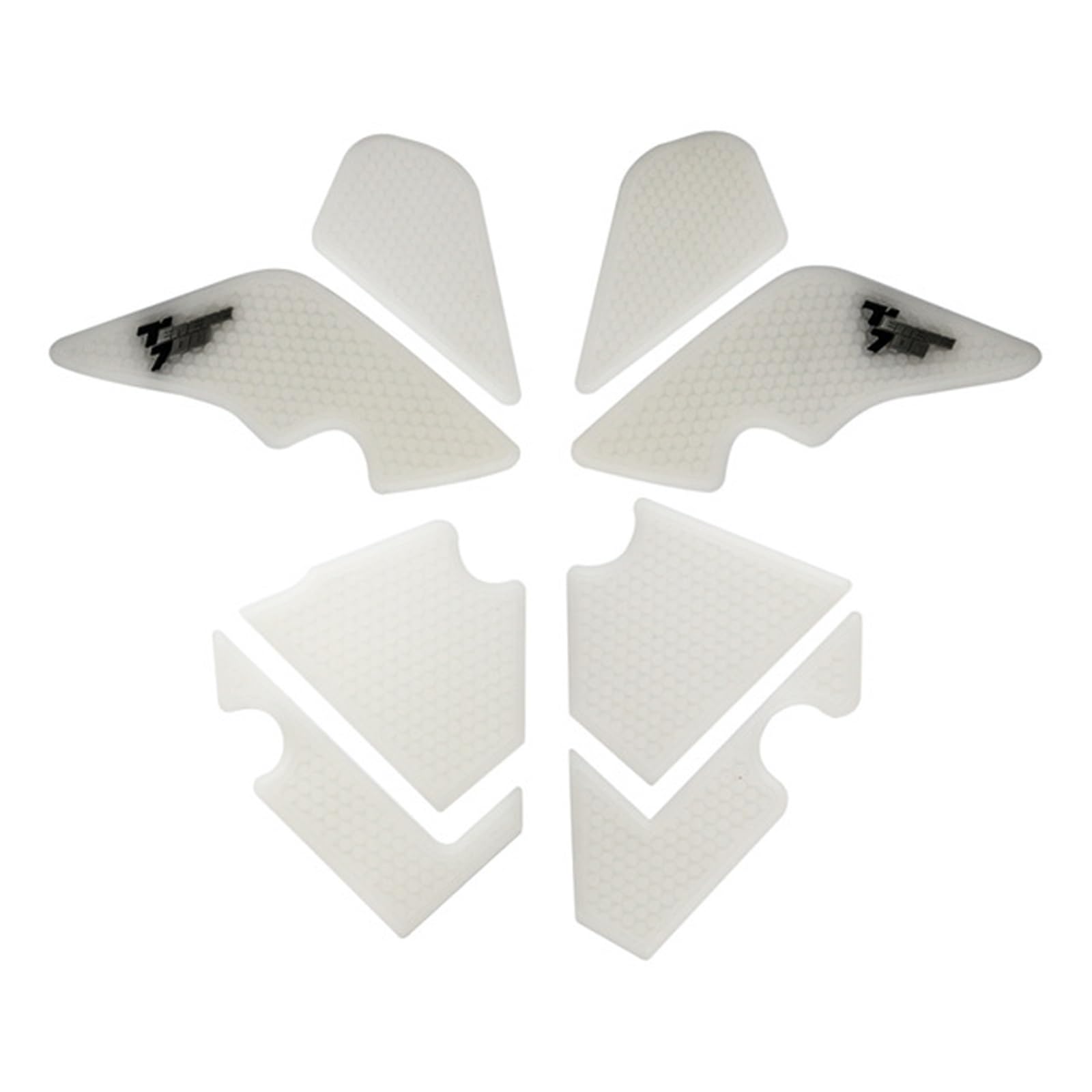 for Tenere 700 T700 XTZ 690 Motorcycle Accessories Side Fuel Tank Stickers Waterproof Pad Rubber Sticker