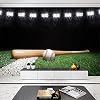 Baseball Stadium 3D Large Photo Wallpaper, Baseball Fan Wall Murals, Mural Wallpaper for Living Room Bedroom TV Background Office Decor - 177.16x 120(W x H)