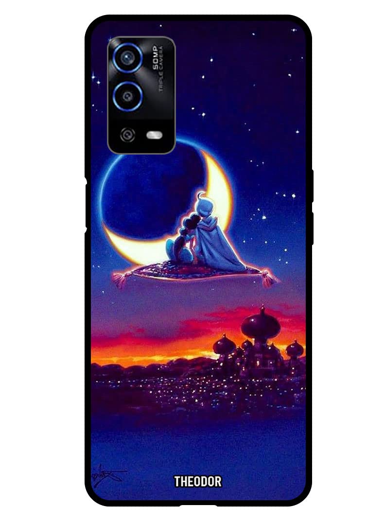Protective Case Cover For OPPO A55 4G Animation Aladdin from Aladdin Adventures by Disney