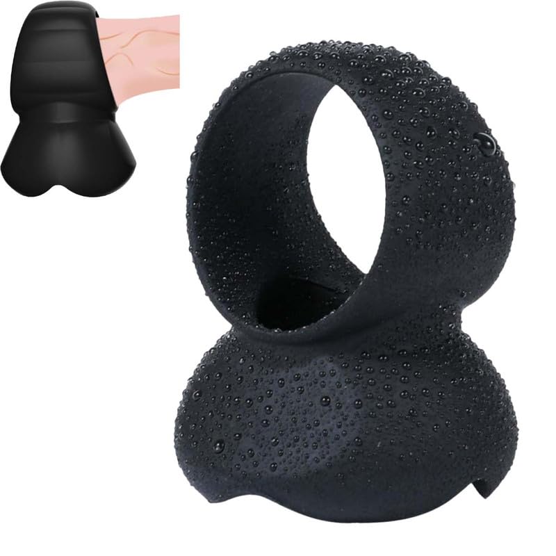Bague De Fitness en Silicone éLastique Noir Masculin - Bague LéGèRe pour L'EntraîNement D'Endurance des Hommes