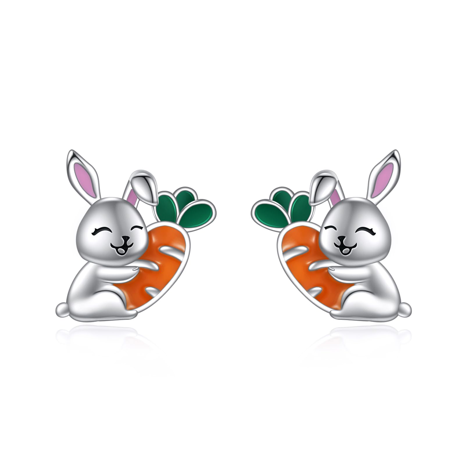 VONALA Animal Stud Earrings 925 Sterling Silver Animal Earrings Hypoallergenic Jewelry Valentine's Day Birthday Christmas Gifts for Her Women Teens Girls