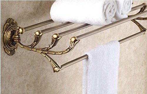 Barre de serviette salle de bain rétro Gowe pour ranger vos draps de bain