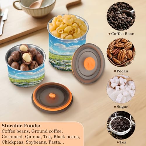 Envase hermético de acero inoxidable para café 30oz miniatura 5