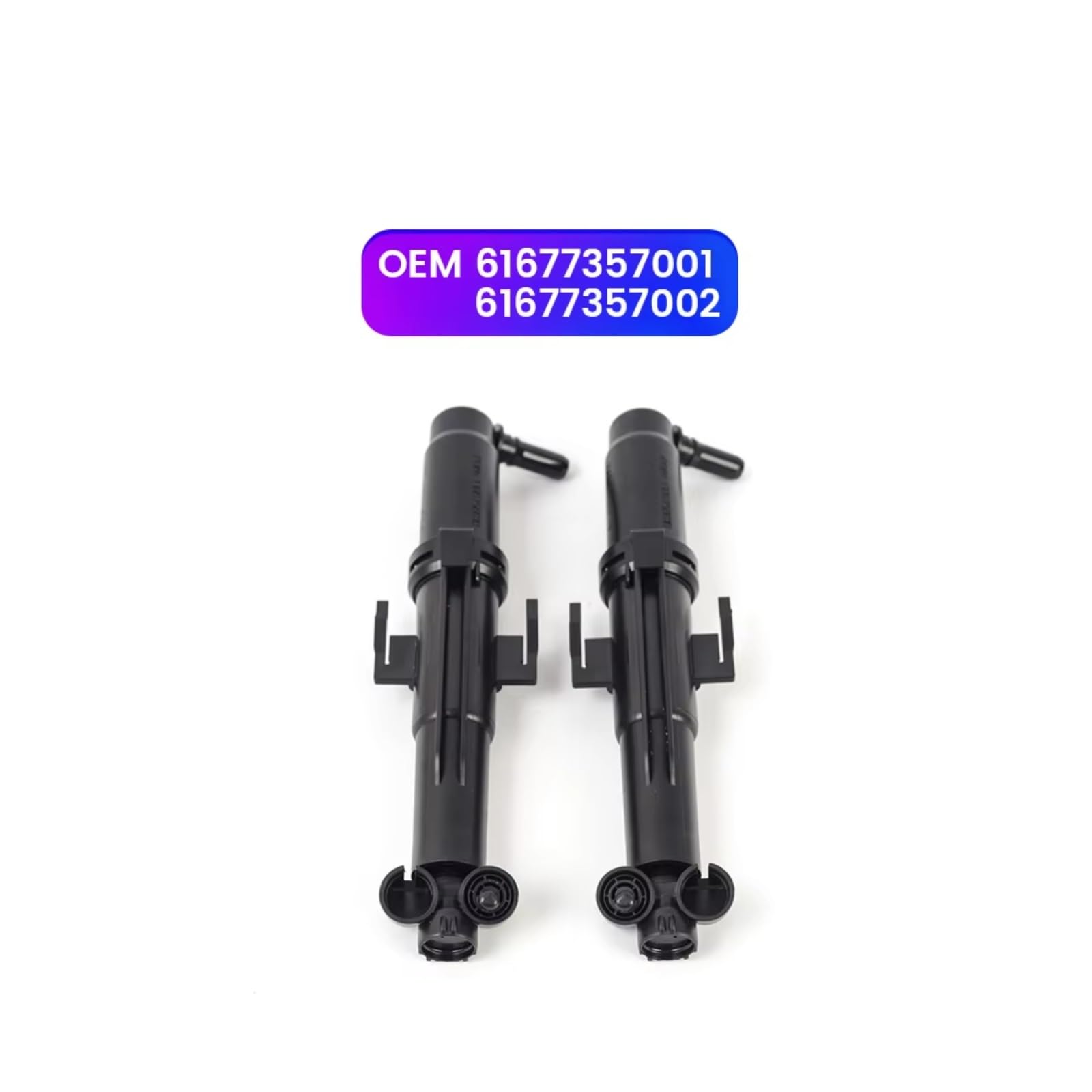 Faro Anteriore Paraurti Anteriore Ugello spruzzatore lavavetri Copertura Pompa Faro Compatibile con X3 X4 F25 F26 2015-2018 61677357001 Destro 61677357002
