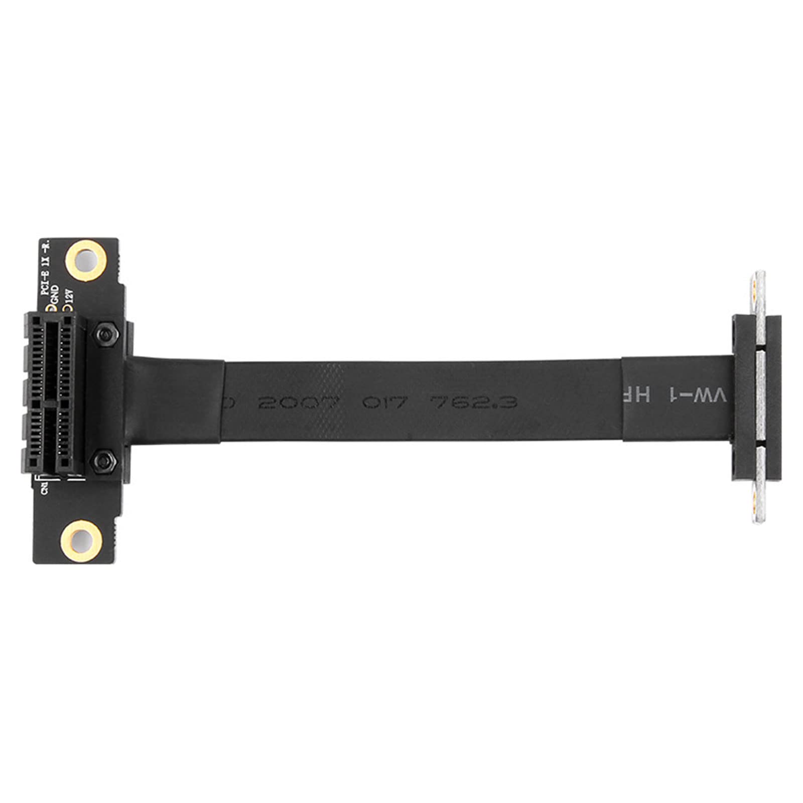 Cable de extensión PCIe 3.0 X1 a X1 de 90 grados de 8, 50cm