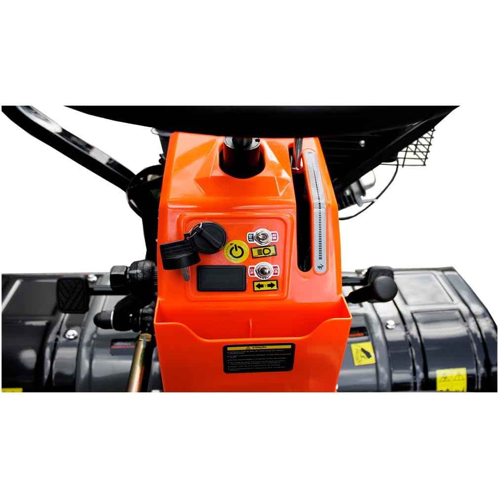 Kawapower Mini Tractor Cultivador 14HP Gasolina - Arranque Eléctrico, 4 Velocidades