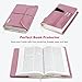 Canvas Book Covers, Washable Protector for Paperback Novels, Adjustable Cover for Hardcover With Pockets for Pen, Soft Cover Books, Lovers Gifts