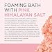 Dr Teal's Restore & Replenish Pure Epsom Salt & Essential Oils Pink Himalayan Foaming Bath 34 oz