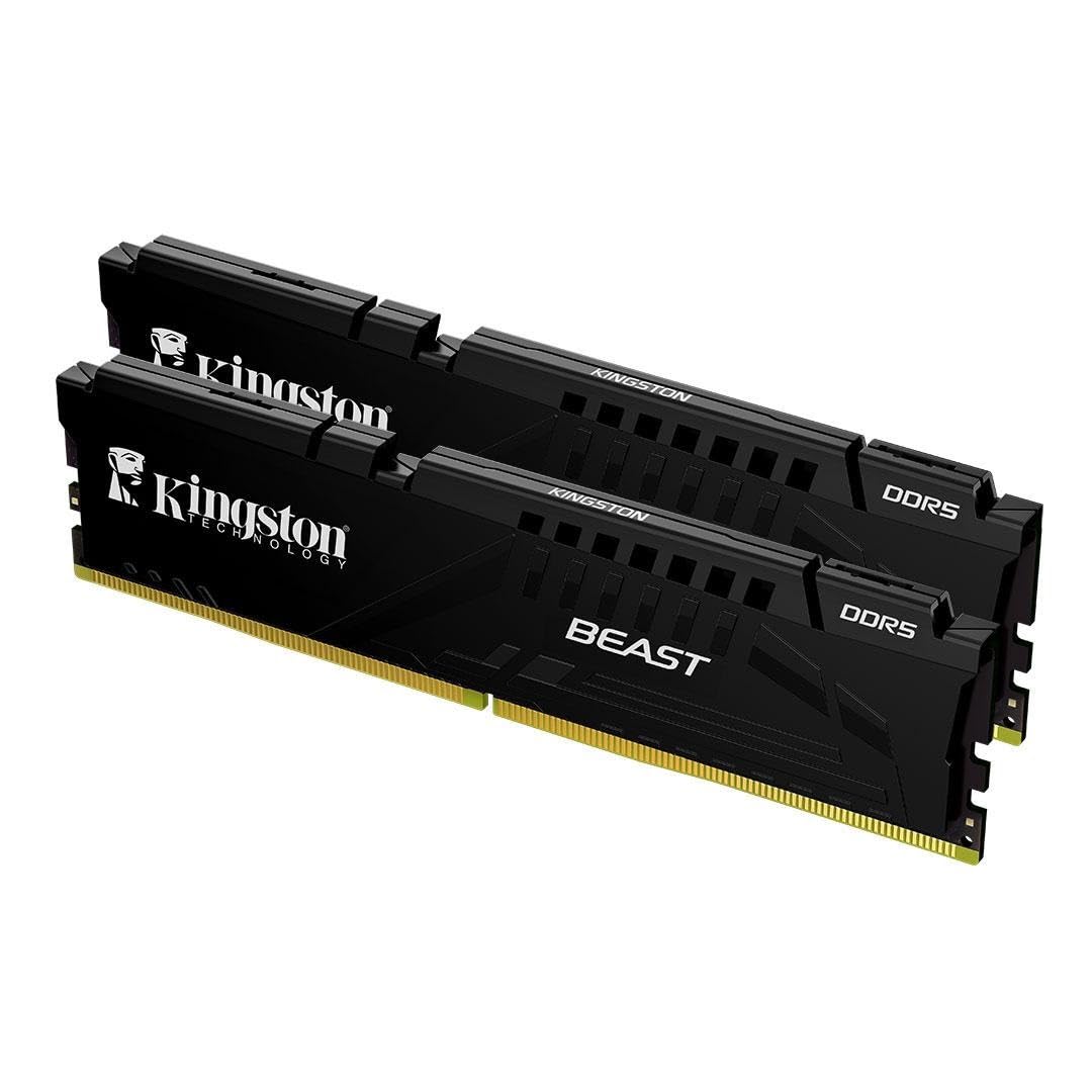 Kingston Beast 32GB DDR5 5200MT/s CL36 DIMM Masaüstü Ram Kit (2x16GB) - KF552C36BBEK2/32TR