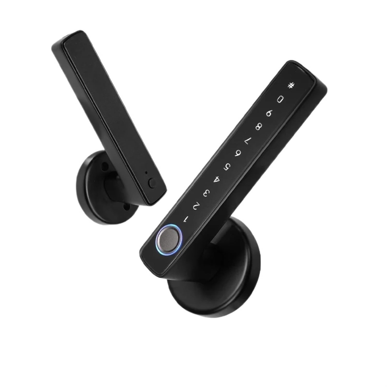 Smart Lock, Bluetooth Inteligentny zamek do drzwi z czytnikiem linii papilarnych Elektroniczne hasło Zdalne odblokowanie aplikacji Hotel Apartament Biuro Wynajem Dom