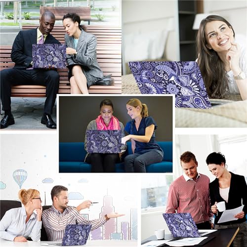 Boîtier rigide MacBook Pro 14 protection plastique et couvre-clavier Paisley - 5