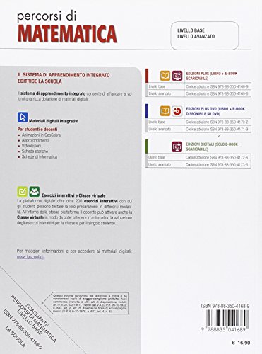 Percorsi di matematica. Livello base. per gli Ist