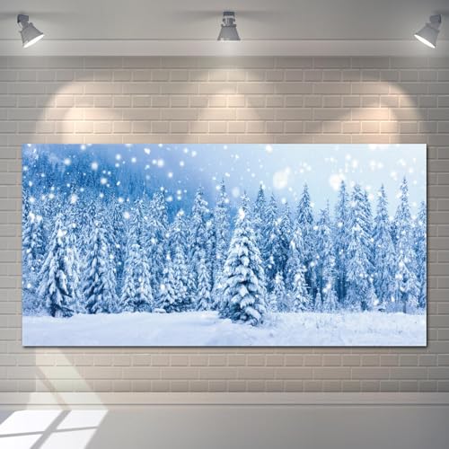 Toile de fond de Noël grand format en vinyle anti-reflet pour studio photo