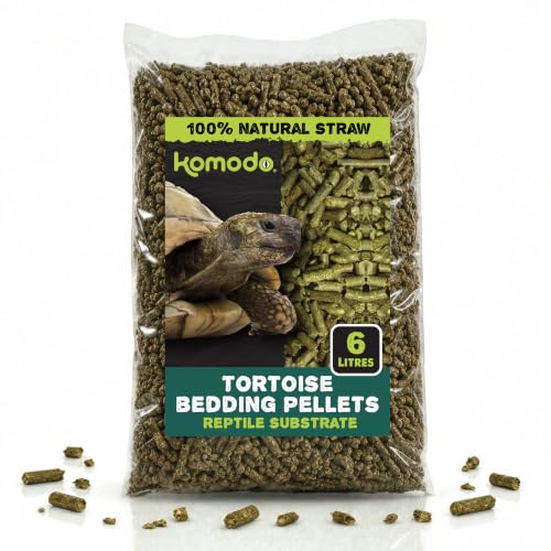 Komodo Straw Terrain, Substrates for Reptiles, Reptile Bedding, Reptile Substrate, Straw Bedding, Straw Terrain, may vary, 6 Litre