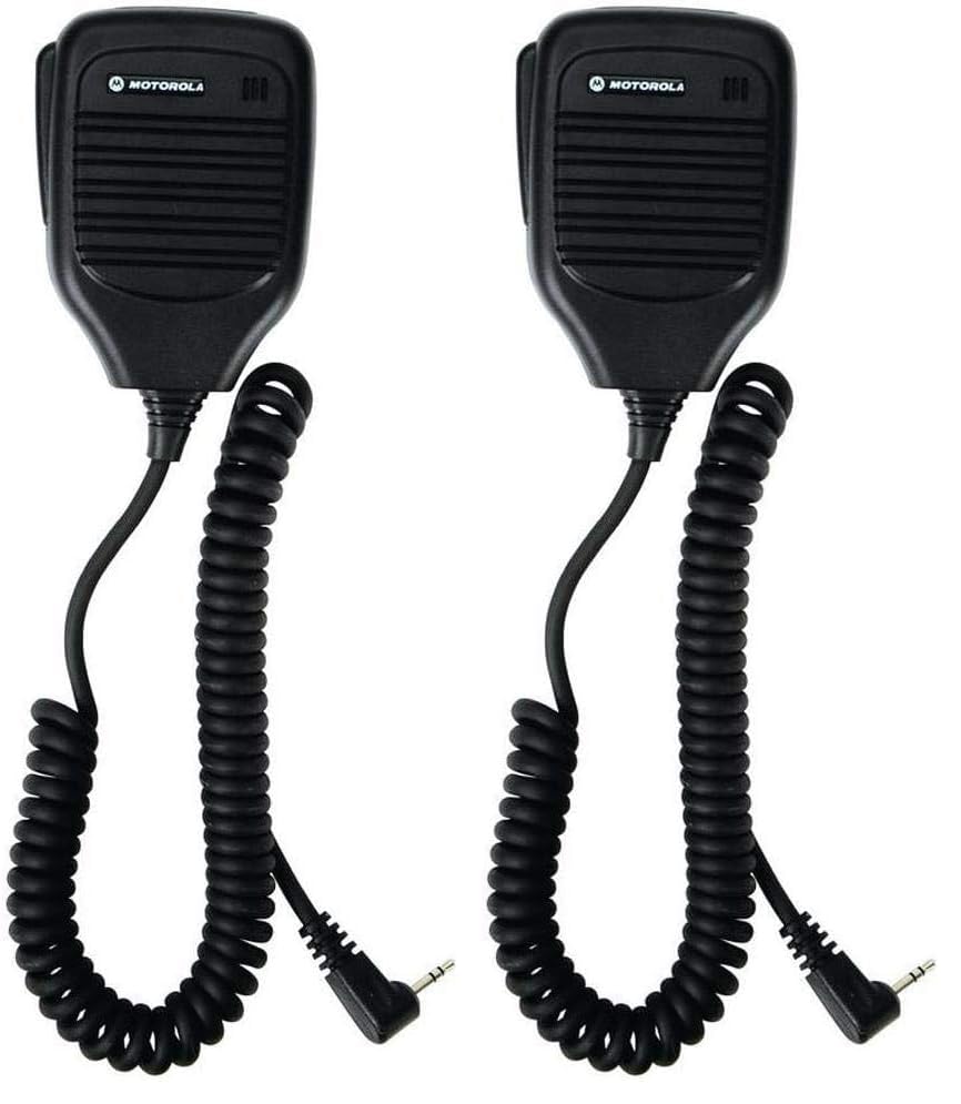 Image of Motorola 53724 Remote Speaker Microphone (Black) (Pack of 2)