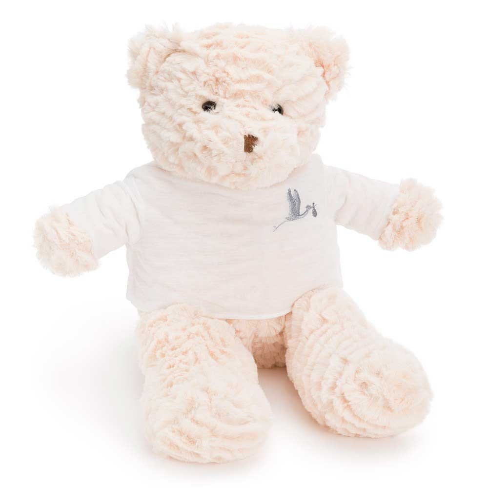 Canastilla Bebe Recien Nacido Personalizada | Cesta Regalos para Bebes Recien Nacidos Premium | Manta Bordada | 3 a 6 Meses (Gris) | BebeDeParis