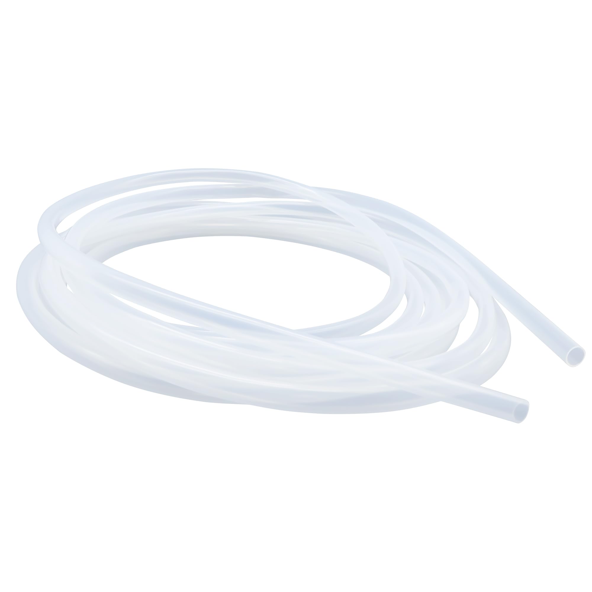 Lavmhab Transparent Silicone Tube Food Grade Hoses 7Mm Id X 11Mm Od 5M (16.4Ft), Flexible Silicone Rubber Tubing Water Air Pipes