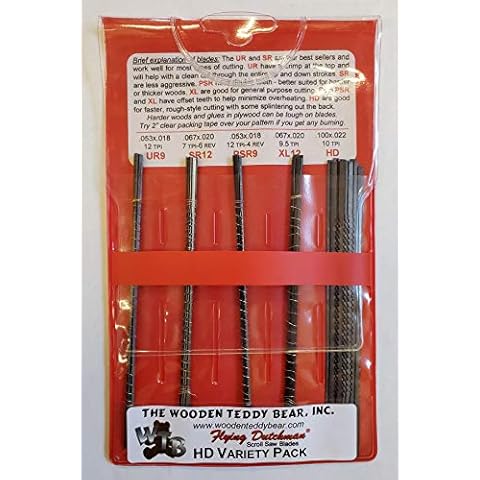 Flying Dutchman Heavy Duty Five Dozen Scroll Saw Blade Variety Pack Cover