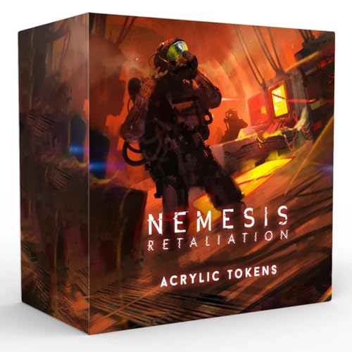 Nemesis Retaliation de Awaken Realms fichas acrílicas para noches de juego