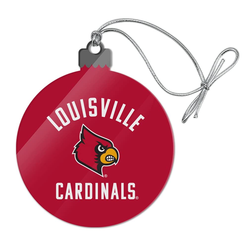 GRAPHICS & MORE University of Louisville Cardinals Acrylic Christmas Tree Holiday Ornament