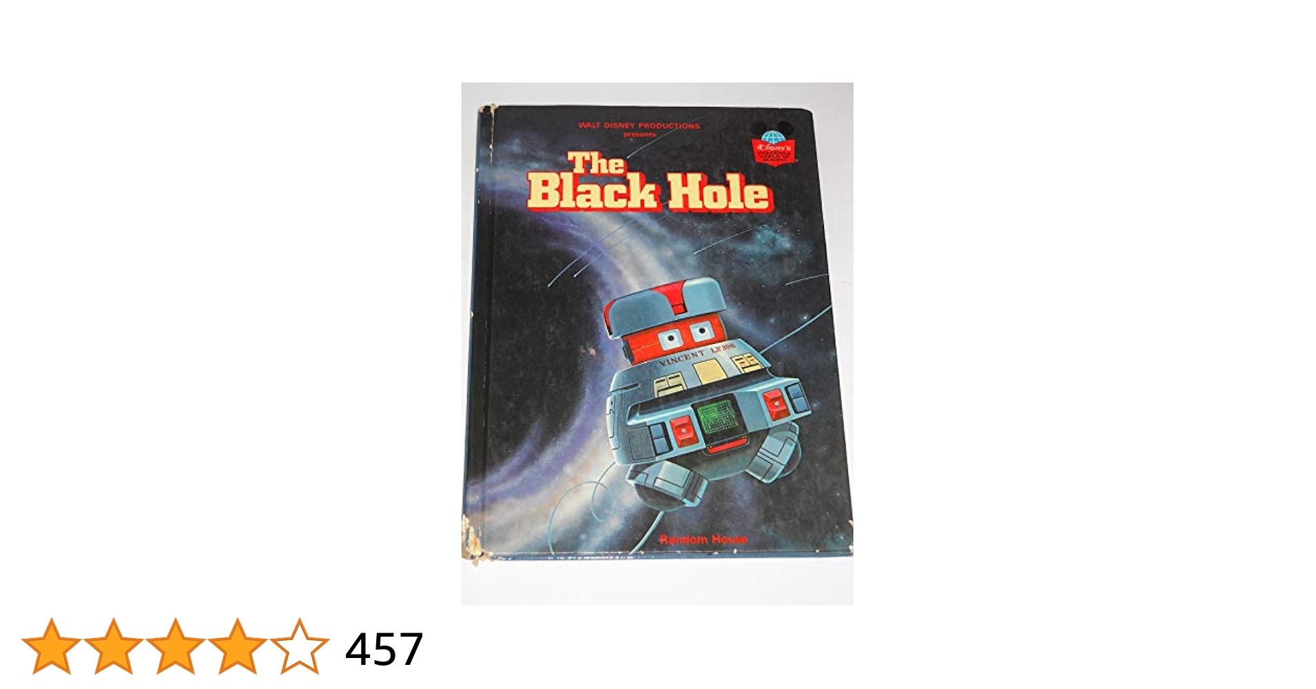 その他 Disney \"The Black Hole\" novel and cards The Black Hole: A Pop-Up Book (Walt Disney Studios): Walt