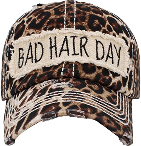Image of Vacation Beach Camping Womens Baseball Cap Distressed Vintage Unconstructed Embroidered Patch Hat
