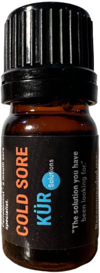 Cold Sore KUR + Heals Cold Sore in Half The time + Stops Spread + immediate Pain Relief