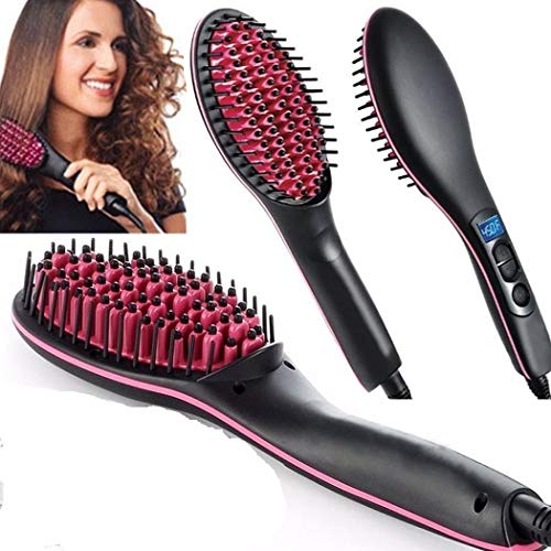CR Enterprise® Digital Simply Brush Magic Hair Straightener