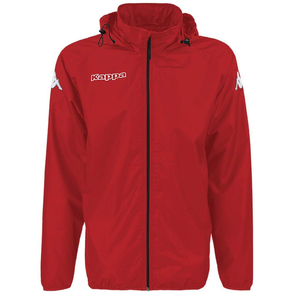 Kappa Unisex Martio Training Jacket, Red, 3XL EU