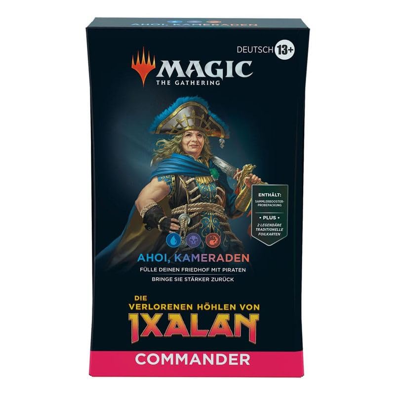 Magic The Gathering-DE Commander Deck 1, Color Various (Wizards of The Coast D2405100)