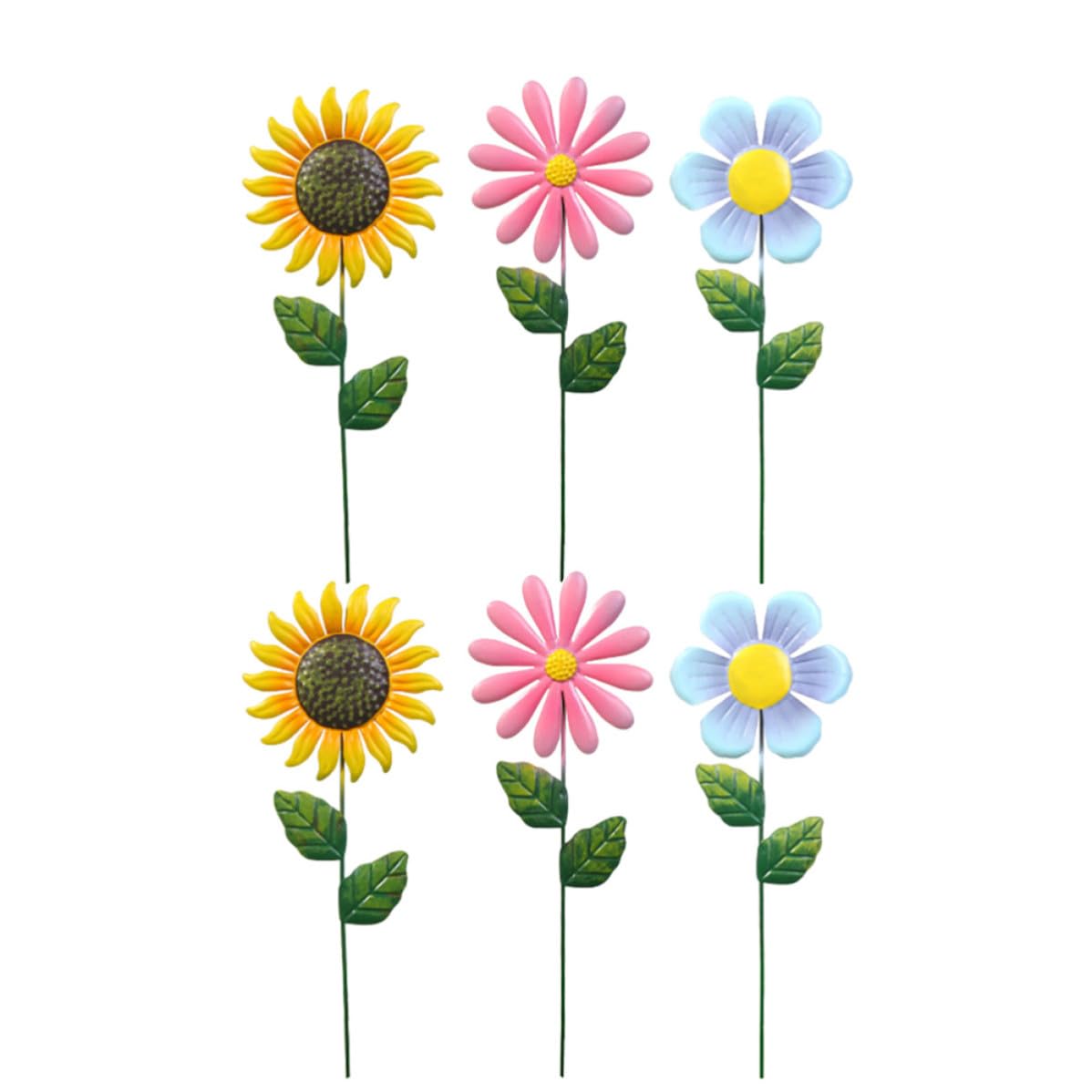 Estacas de metal para flores decorativas: dale un estilo artístico moderno a tu balcón y jardín