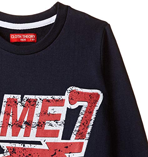 Image of Cloth Theory Boy's Cotton Crew Neck Sweatshirt