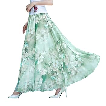 LAURA ASHLEY 花柄 ゆるふわプリーツ エレガント ロングスカート Amazon.co.jp: [Qunqene] スカート ロング レディース ロング