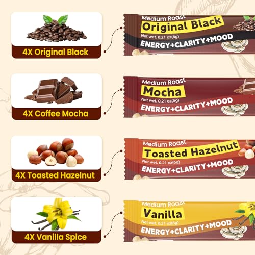 WepBio 11-in-1 Mushroom Coffee Packets