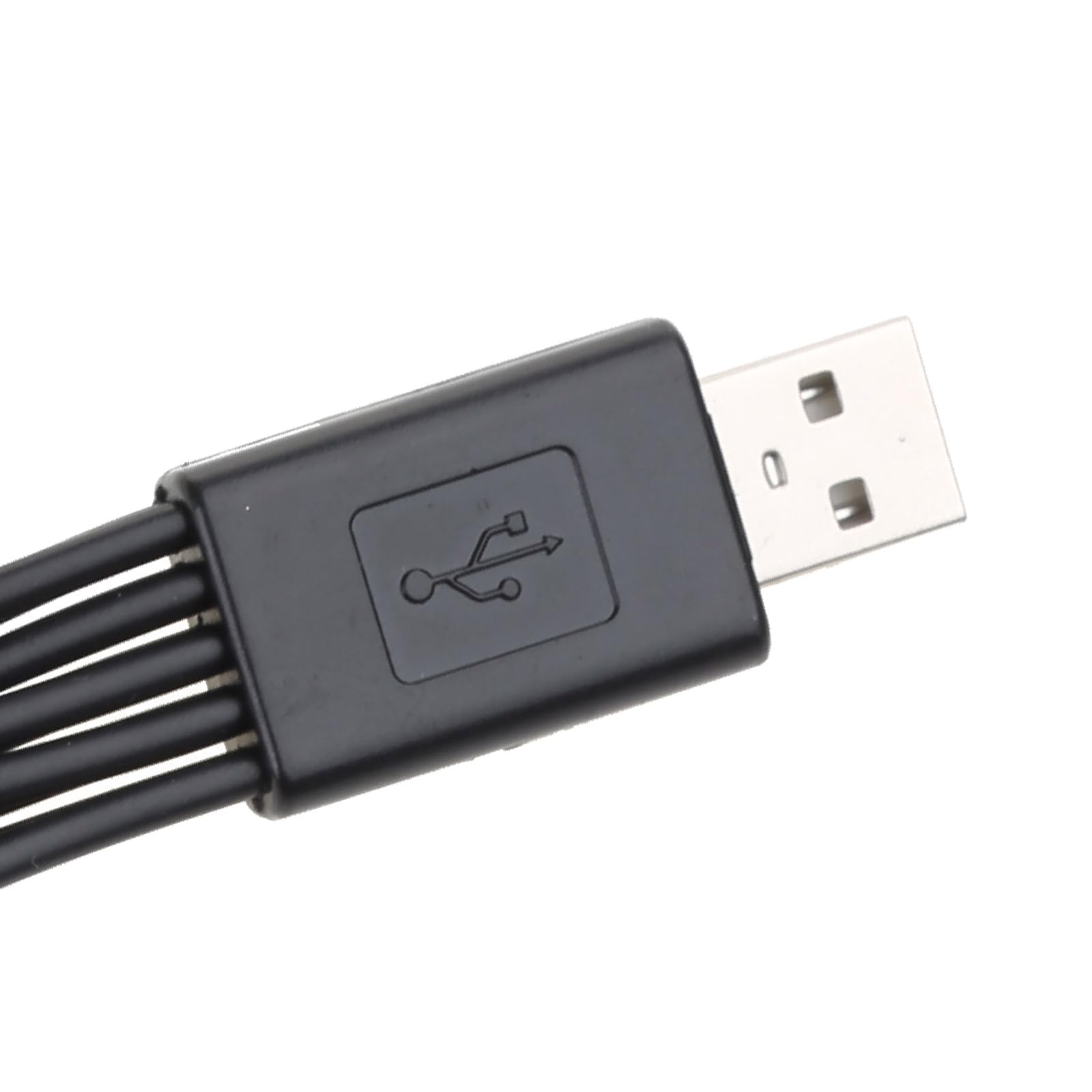 10 in 1 USB Cable for Smartphone Charging 20cm / 7.87in to Multi Plug Phone — view 5