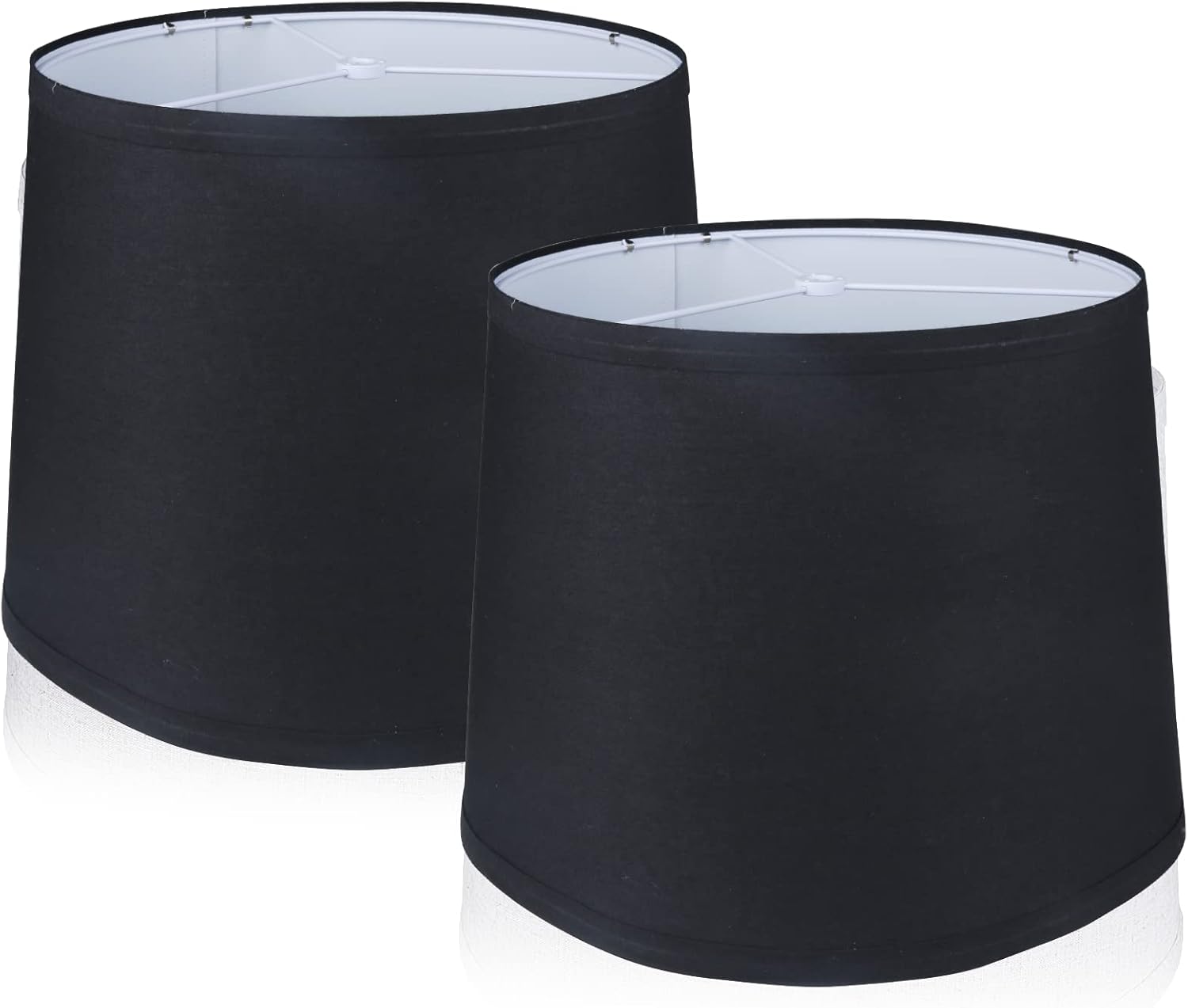 Lamp Shades Set of 2 Drum Lampshade for Table Lamp Floor